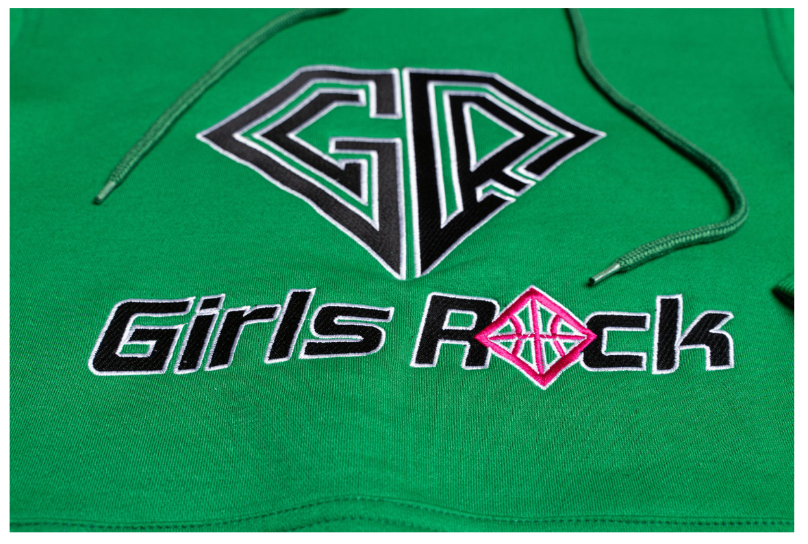 GIRLS ROCK DIAMOND HOODIE