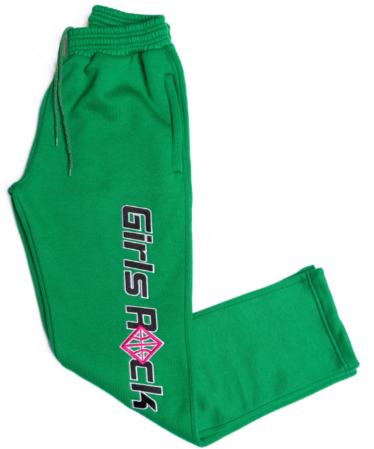 GIRLS ROCK STATEMENT SWEAT PANTS