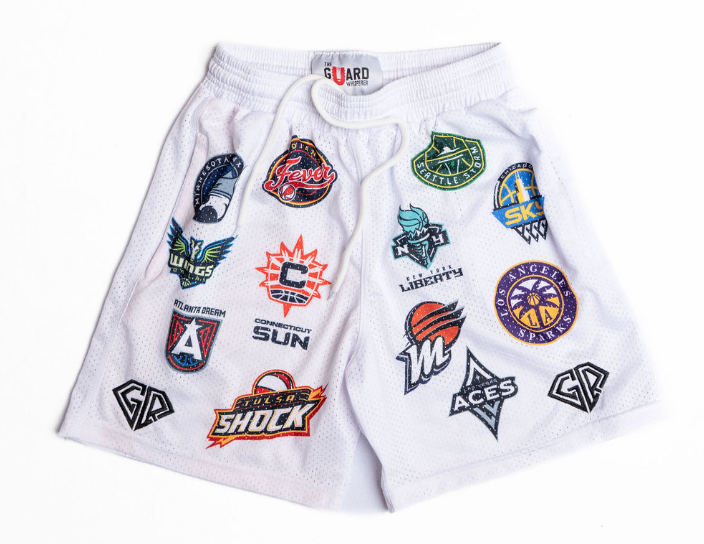 GIRLS ROCK THE W SHORTS - WHITE