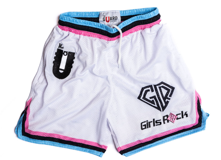GIRLS ROCK THE U DIAMOND SHORTS