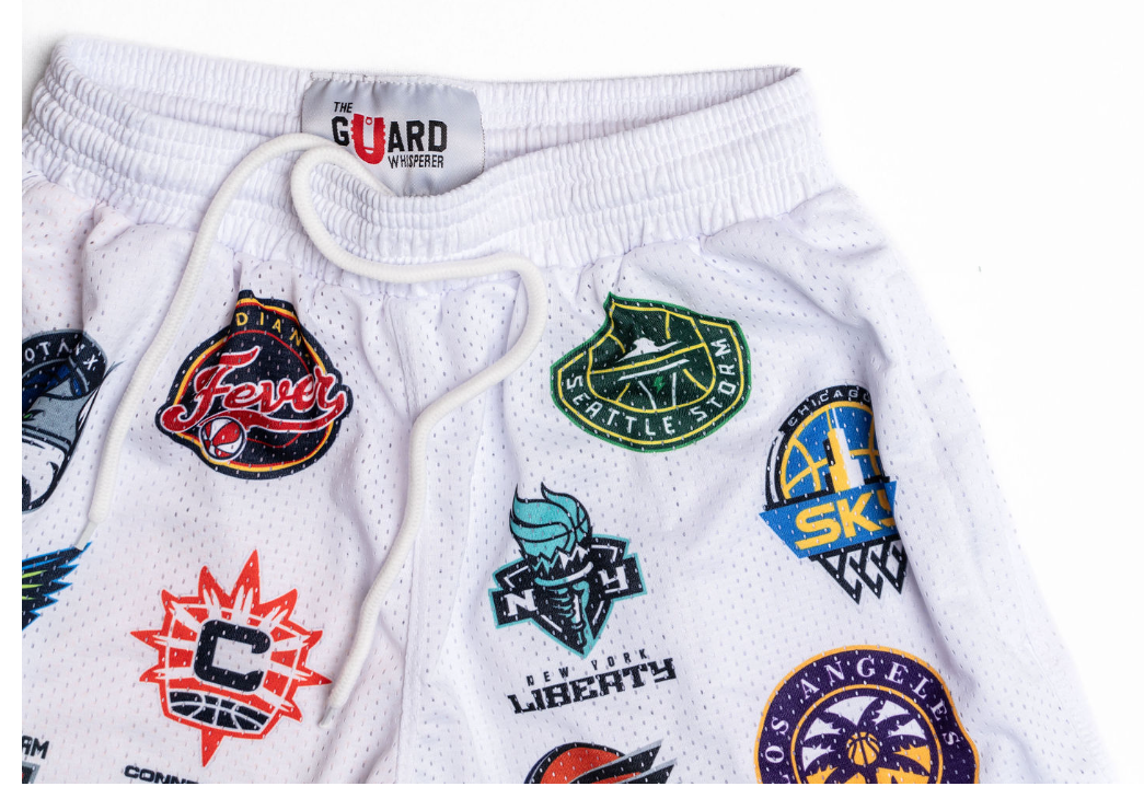 GIRLS ROCK THE W SHORTS - WHITE