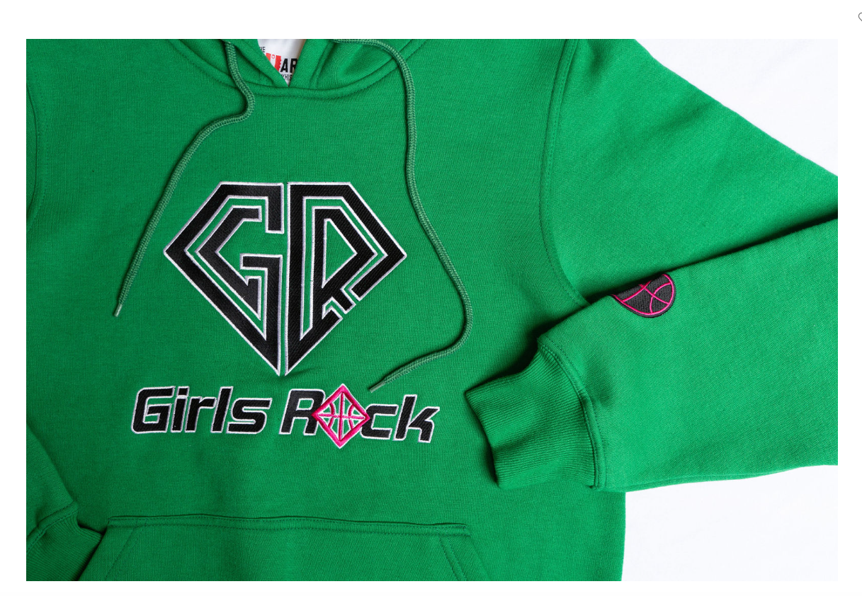 GIRLS ROCK DIAMOND HOODIE